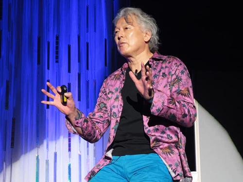 イベント冒頭に登壇した西山啓道社長